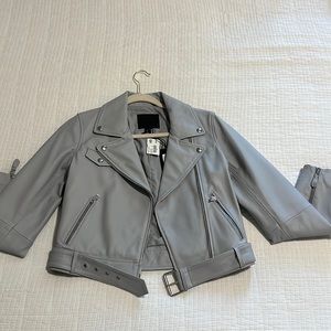 PAIGE Leather bomber jacket (BRAND NEW WITH TAGS)